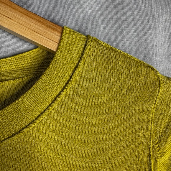 Lafayette 148 New York Crew Neck Long Sleeve Sweater Knit Top Women Size L - Picture 3 of 7